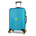 My Valice Puzzle Abs Orta Boy Turkuaz Valiz