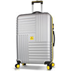 My Valice Puzzle Abs Büyük Boy Gri Valiz