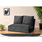 Pafu Taida İkili Katlanır Yataklı Uzanma Koltuğu - Gri