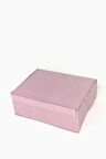 Alas Çok Amaçlı Kutu - Baza - Pembe - Beyaz