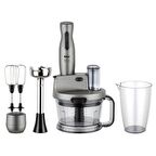 Fakir MrChef Quadro 1000 W Set Mikser Silver Stone