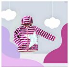 PEMBE PAMUK POLAR CEKET