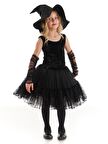 Cadı Matilda Kostümü -  Kız Çocuk Cadılar Bayramı, Halloween, Doğum Günü ve Parti Kostümleri