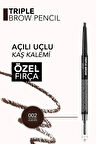 Flormar Trıple Brow Pencıl Kaş Kalemi 02 Auburn