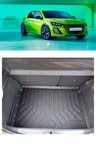 Rizline Peugeot 208 2025 ve Sonrası 1.2  Mild Hybrit  2025 ve Sonrası 3D Bagaj Havuzu Siyah