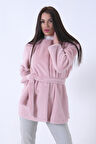 Pudra Önü Kapamalı Seyyar Kemerli Peluş Ceket 0105140.79