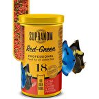 Supranom Cichlid Balık Yemi Red-Green Granul 250ML (18)