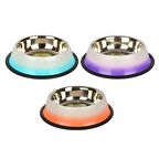 Flip 32 Oz. KE-3205FP Mat Siyah Çelik Mama Kabı 0,95 lt