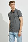 Polo Yaka Slim Fit Pamuklu Tisört