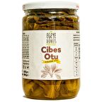 Cibes Otu Konserve - (Meze ve Salata İçin Yemeğe Hazır Cibez Ege Otları Kavanoz) - 650 Gr.