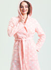 Magic Form Düz Pembe Kadın Sabahlık 35252