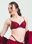 Magic Form Bordo Destekli Sütyen 6389