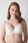Dantelli Taşlı Sulu Sütyen