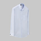 FRANK KLASİK GENİŞ MANŞET AÇIK MAVİ GÖMLEK