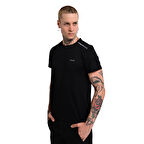 Conforto 3 Erkek Siyah Koşu T-Shirt 24KE013-SYH