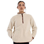 Sherpa Kadın Bej Günlük Stil Polar 24KK018-OAT