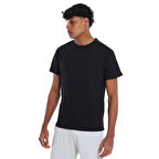 Kofu Erkek Siyah Günlük Stil T-Shirt 25YE020-SYH