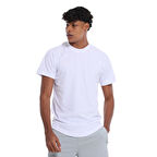 Ognian3 Erkek Beyaz Günlük Stil T-Shirt 25YE021-BYZ