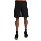 Gujo Erkek Siyah Günlük Stil Şort 25YE028-SYH