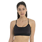 Ena Kadın Siyah Koşu Sporcu Sütyeni 25YK002-SYH