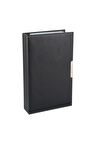 Kartvizit Albümü 4 Sıralı 192 Kartlık Business Card Album Vegan 16x26,5 cm