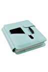 Organizer Ajanda Telefon Kılıflı Tarihsiz Çizgili 160 Yaprak 17x24 Defterli Rainbow Vegan 20x26 cm