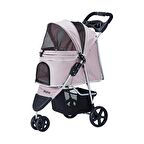 Zampa TriBoro Kedi & Köpek Arabası Pembe, 45x80x90cm