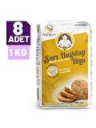 Sarı Buğday Unu ( Durum Buğdayı) 1 Kg  8 Adet