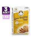 Sarı Buğday Unu ( Durum Buğdayı) 1 Kg  3 Adet