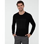 Sıyah Erkek Kazak G021SZ0TK.000.1292219