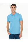 Erkek Slim Fit Polo Yaka Merserize Tişört G021SZ011.000.1370054