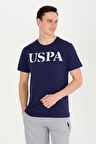 U.S. Polo Assn. Erkek Bisiklet Yaka T-Shirt 1571124 Lacivert