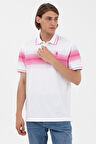 U.S. Polo Assn. Polo Yaka Pembe Erkek T-Shirt LUCA