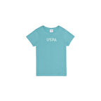 Kız Çocuk Bisiklet Yaka Tişört