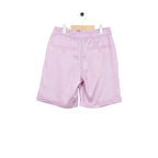 Normal Bel Relaxed Pembe Kız Çocuk Şort Avakıds