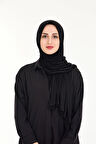 Tesettür Pratik Geçmeli Hazır Penye Şal
