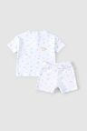 Organik Pamuk Bebek Şort Takımı Piknik