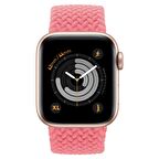 Buff Apple Watch Uyumlu Bands Braided 42/44 XL Pink 