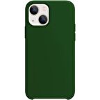 Buff Apple iPhone 13 Rubber Fit Kilif Yeşil