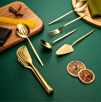 Fecra Luxe Gold 6 Parça Servis Set