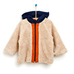 Bebbek Ice Age Is Cool Kapüşonlu  Micro Kapitone Detaylı Şık Welsoft Hırka