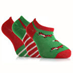 HelloBaby Tilki Desenli 3'lü Babet Çorap 3'lü Babet Çorap Erkek Bebek