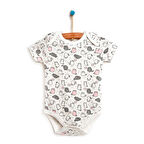 HelloBaby Empirme Desen Kısa Kol Body
