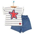 TUCTUC Tshirt-Şort Kız Bebek