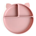 baby plus Vakumlu Silikon Mama Tabağı Lila