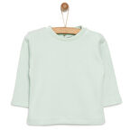 HelloBaby Basic İnterlok Uzun kol Tshirt Kız Bebek