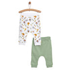 HelloBaby Yenidoğan 2li Patiksiz Alt Erkek Bebek