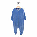 HelloBaby Yenidoğan Kadife Patikli Tulum Unisex