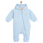 Bebetto HelloBaby Yenidoğan Clouds Erkek Kapitone Kapüşonlu Tulum