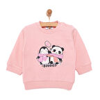 HelloBaby Basic Kız Az Şardonlu Sweatshirt Kız Bebek